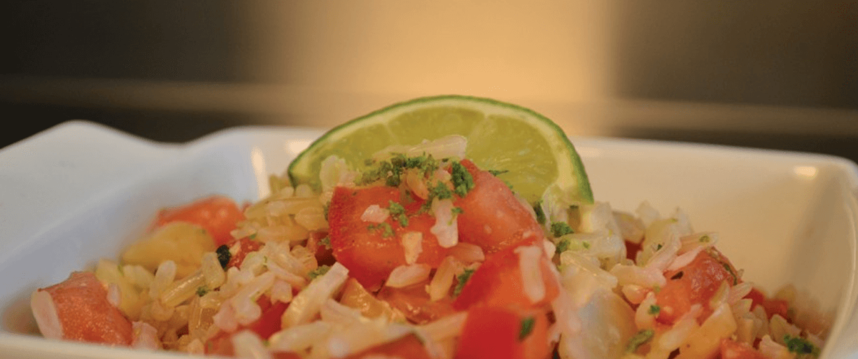 Arroz com Limão e Castanha-do-Pará